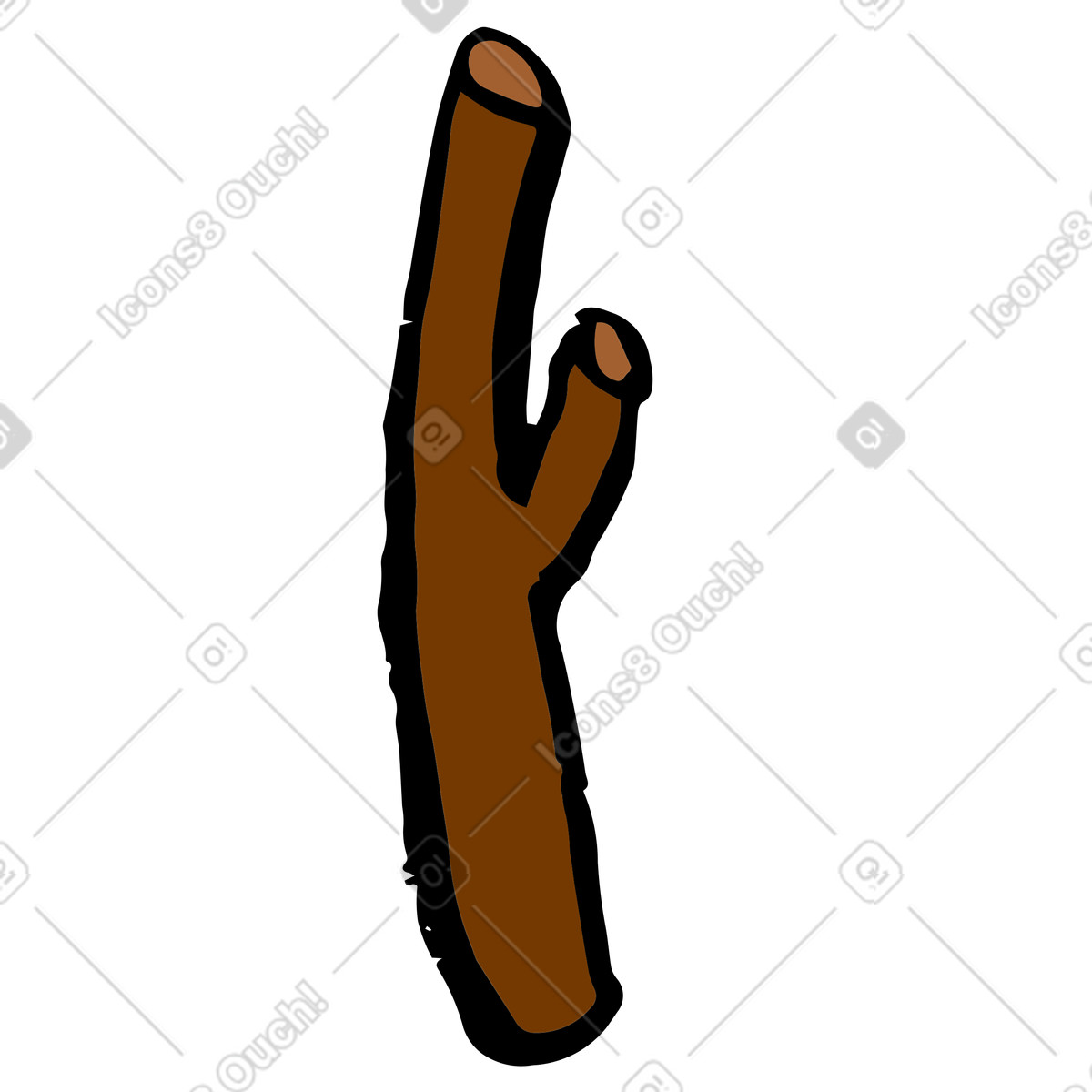 Sich verzeigen-Illustration im Scandi-Stil als Download in PNG, SVG