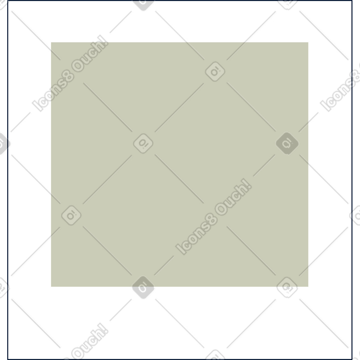 Photo frame illustration in PNG, SVG