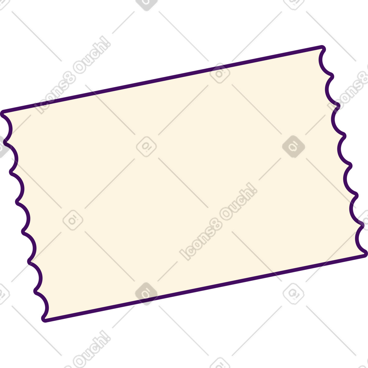 Simplistic スタイルの クーポン のイラストをPNG、SVG形式でダウンロード