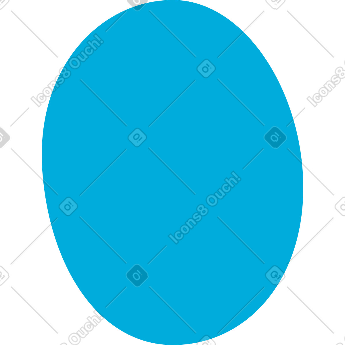 Ellipse illustration in Flame style download in PNG, SVG