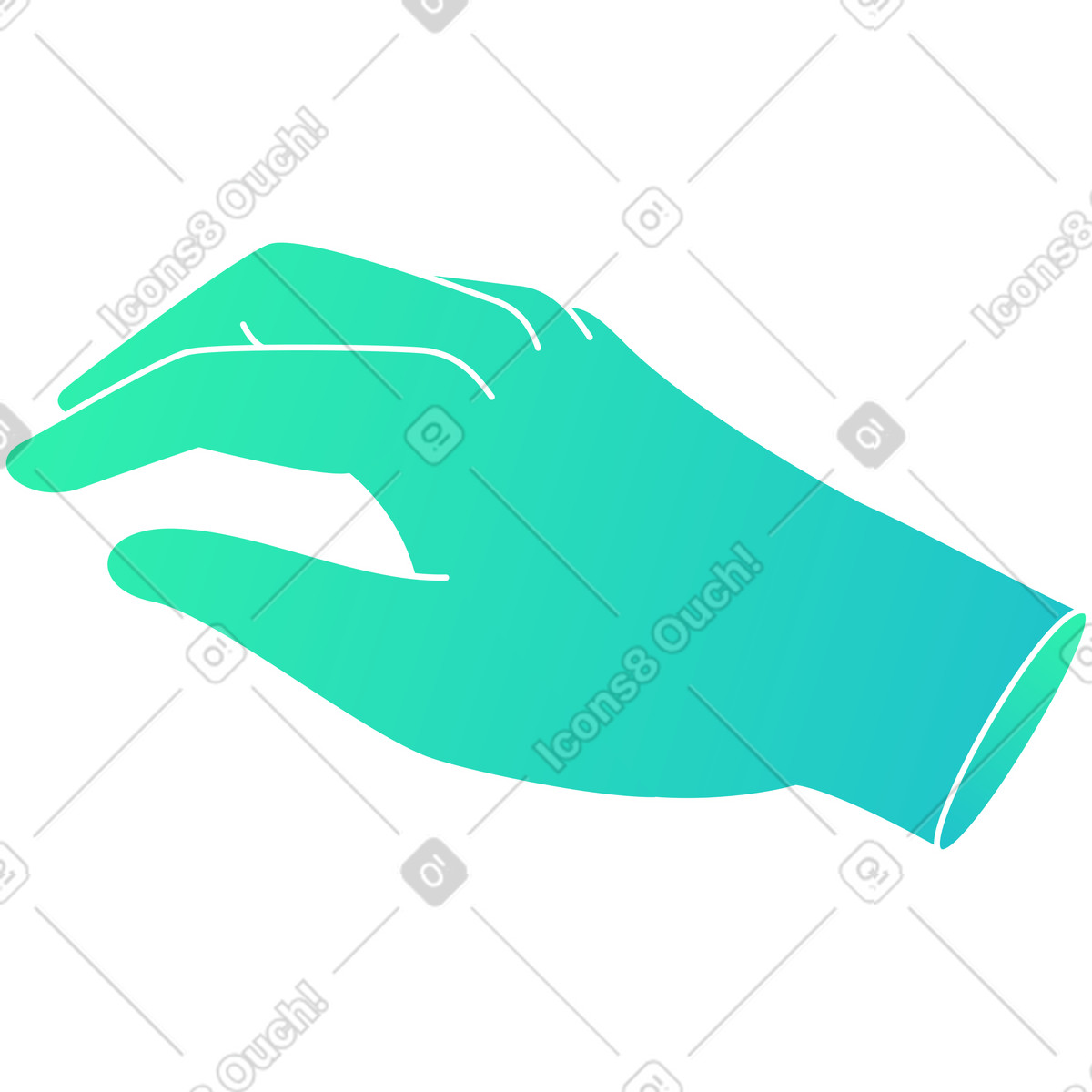 Hand illustration in PNG, SVG