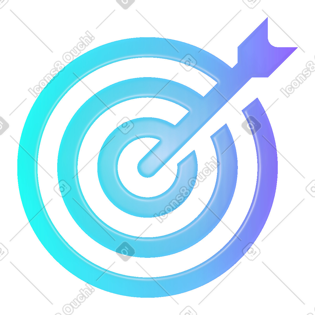 Illustration Cible dans le style Pure à télécharger aux formats PNG, SVG