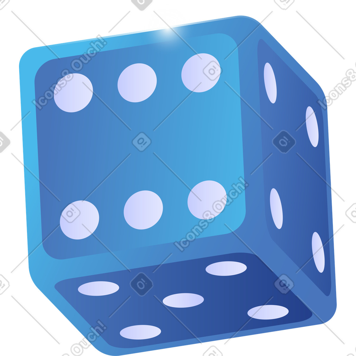 Quantum 스타일의 Flying cube 일러스트레이션 PNG, SVG 다운로드