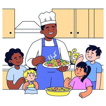 Happy fathers black man