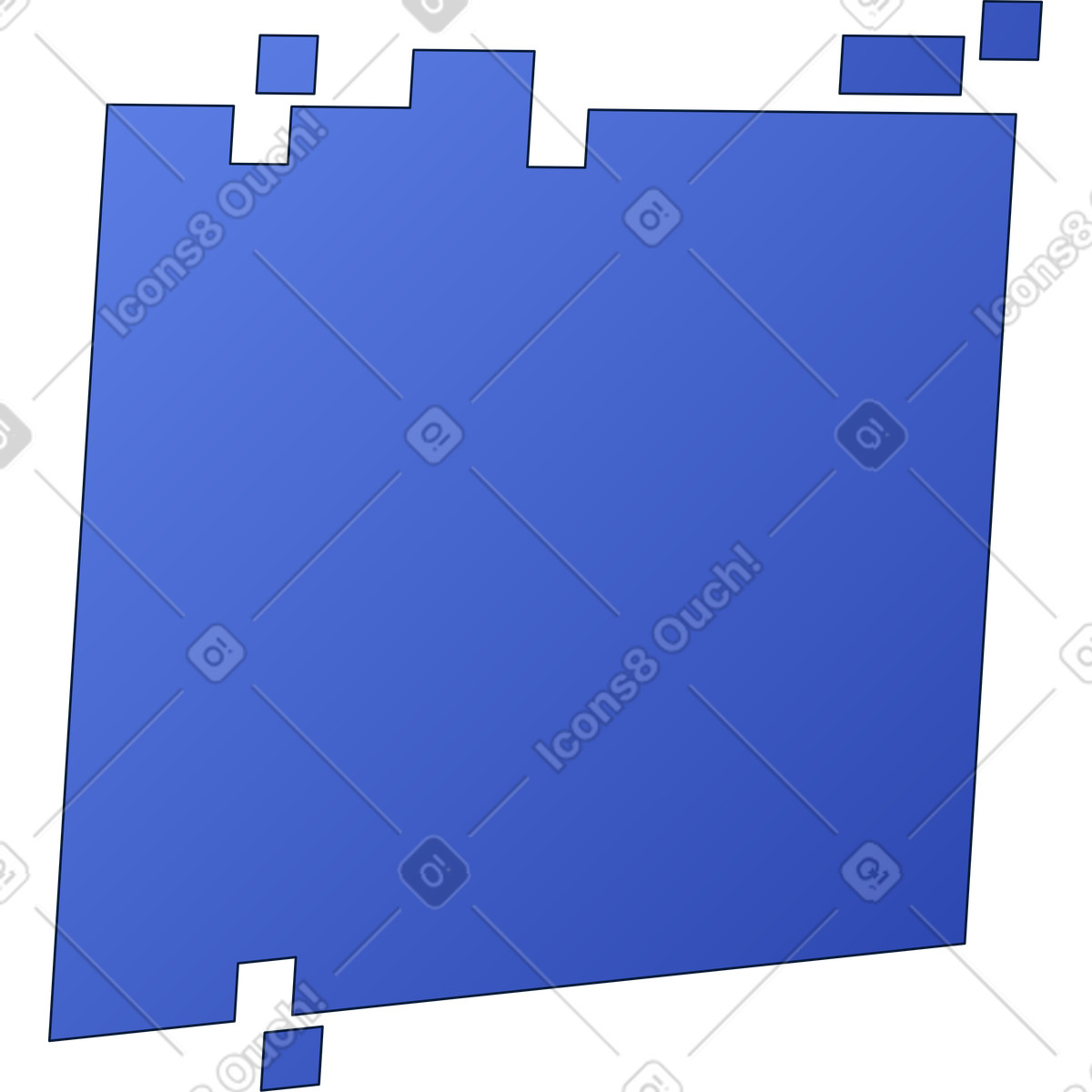 Virtual screen illustration showcasing digital interaction clipart in PNG SVG