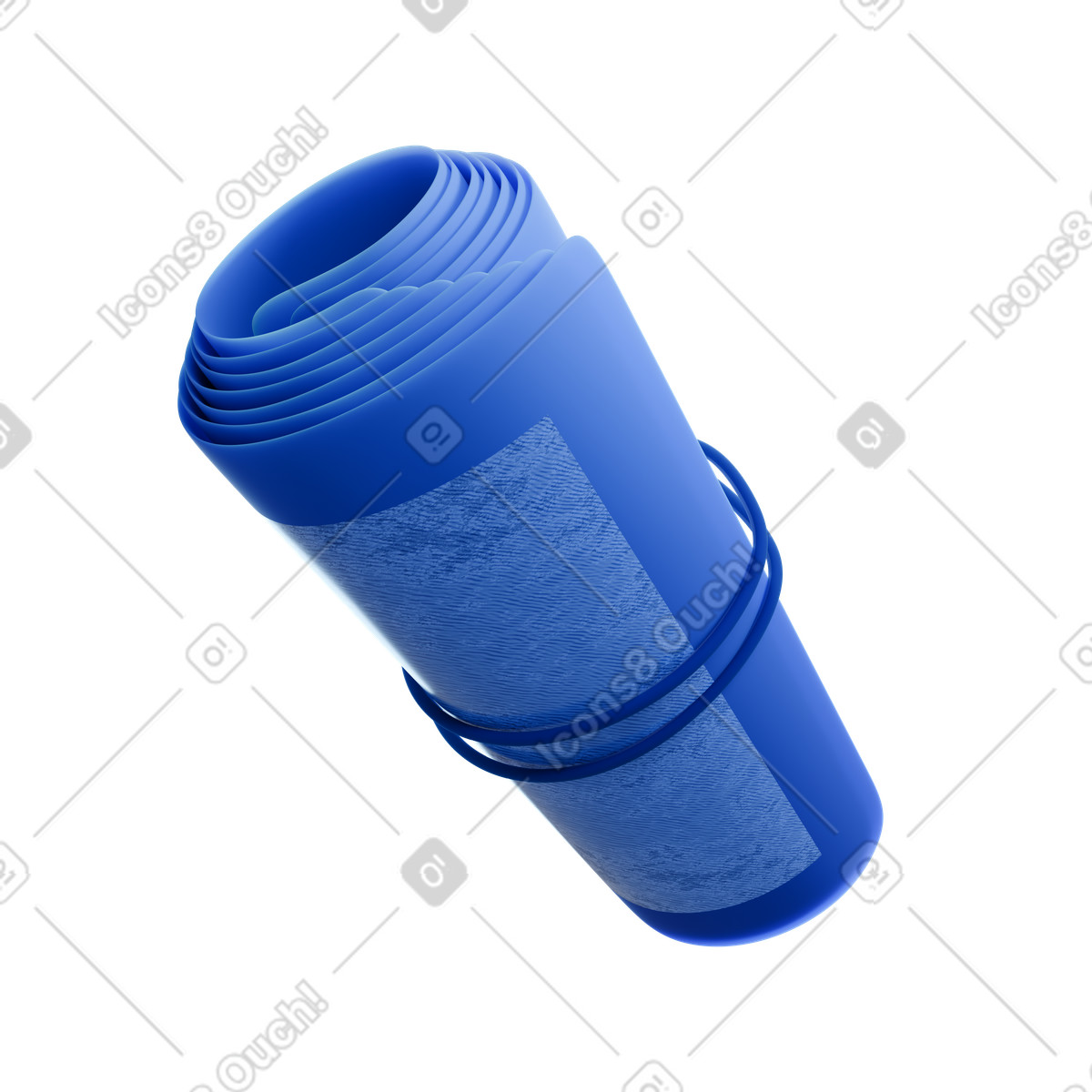 Roll of banknotes icon-Illustration im 3D Blueprint-Stil als Download in PNG, SVG