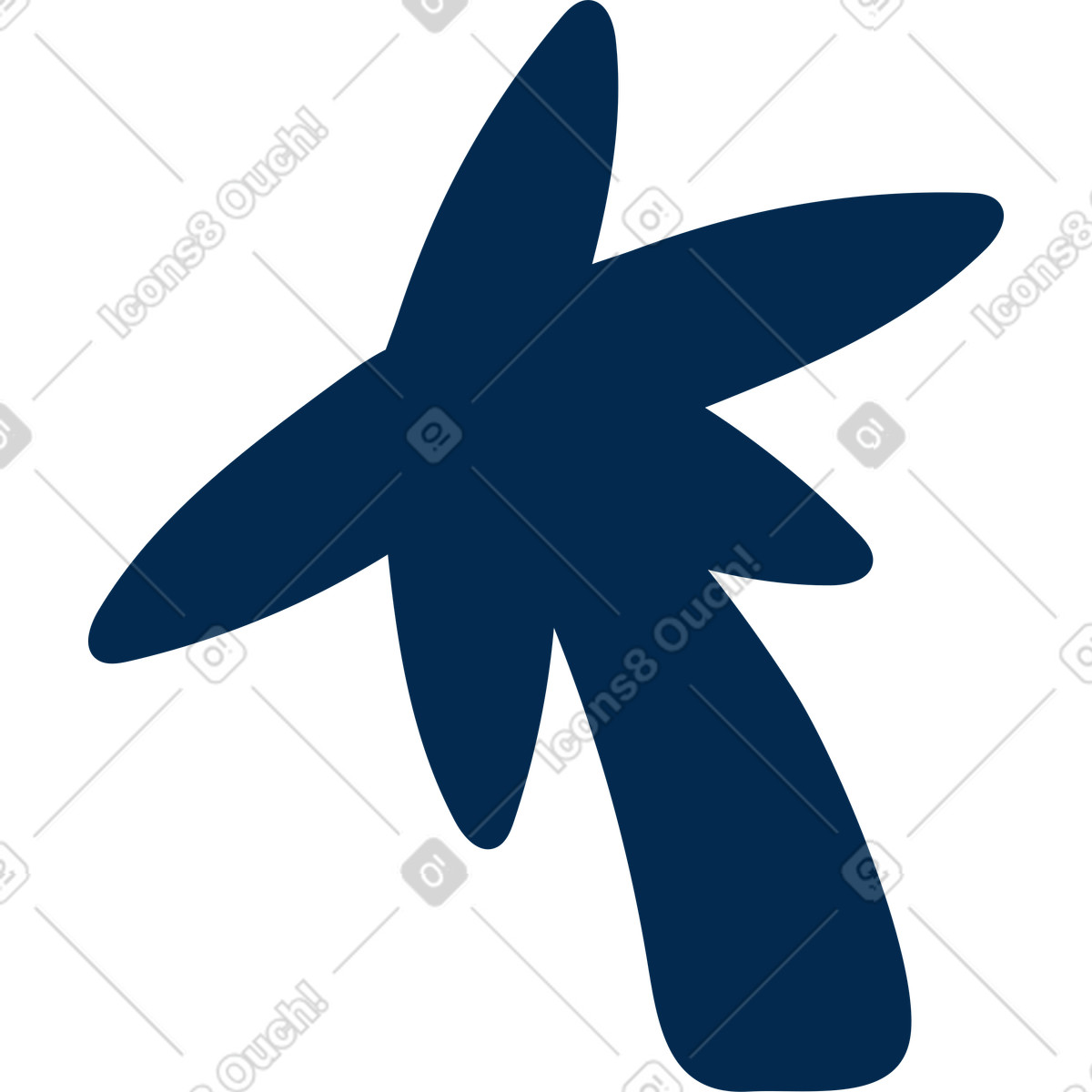 Ilustração de Palma em no estilo Flame para baixar em PNG, SVG
