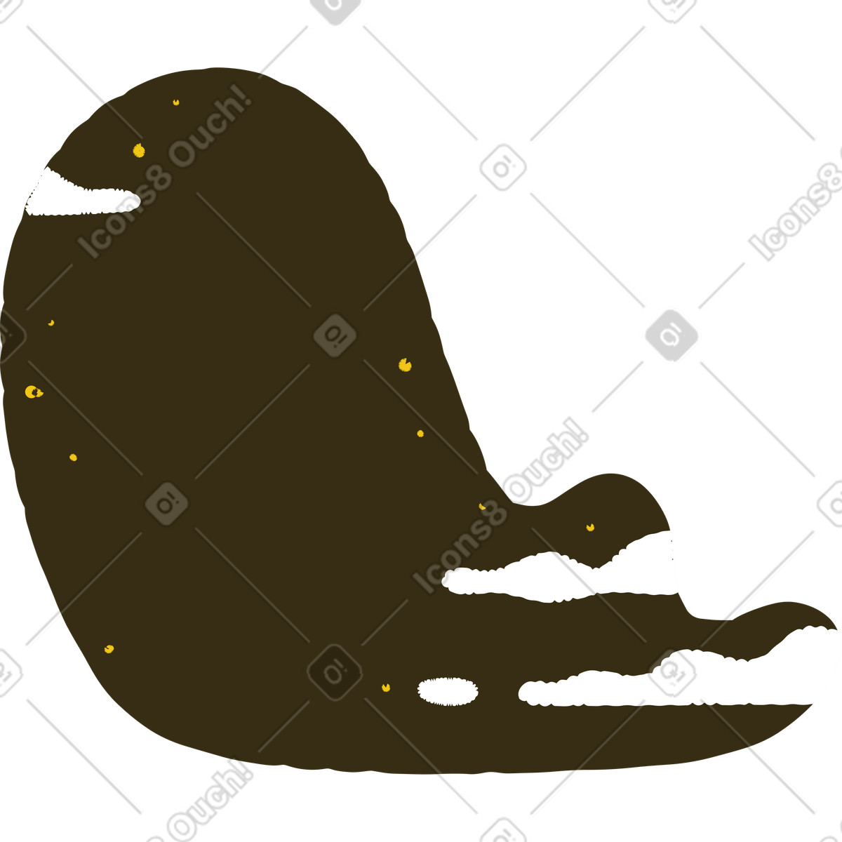 Night illustration in Bermuda style download in PNG, SVG