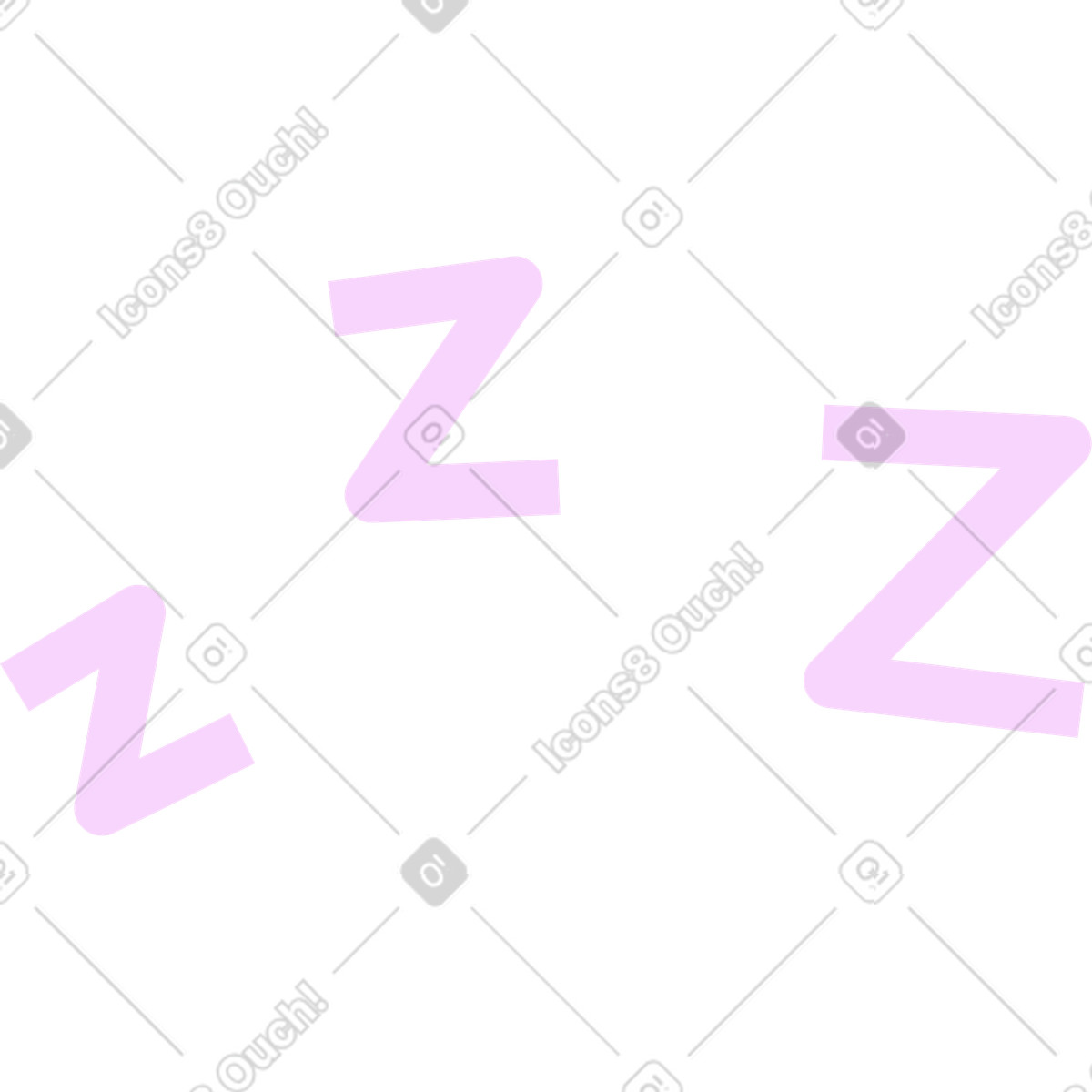 Ilustración animada Pink letter z en estilo Marginalia a descargar en GIF, Lottie (JSON), AE
