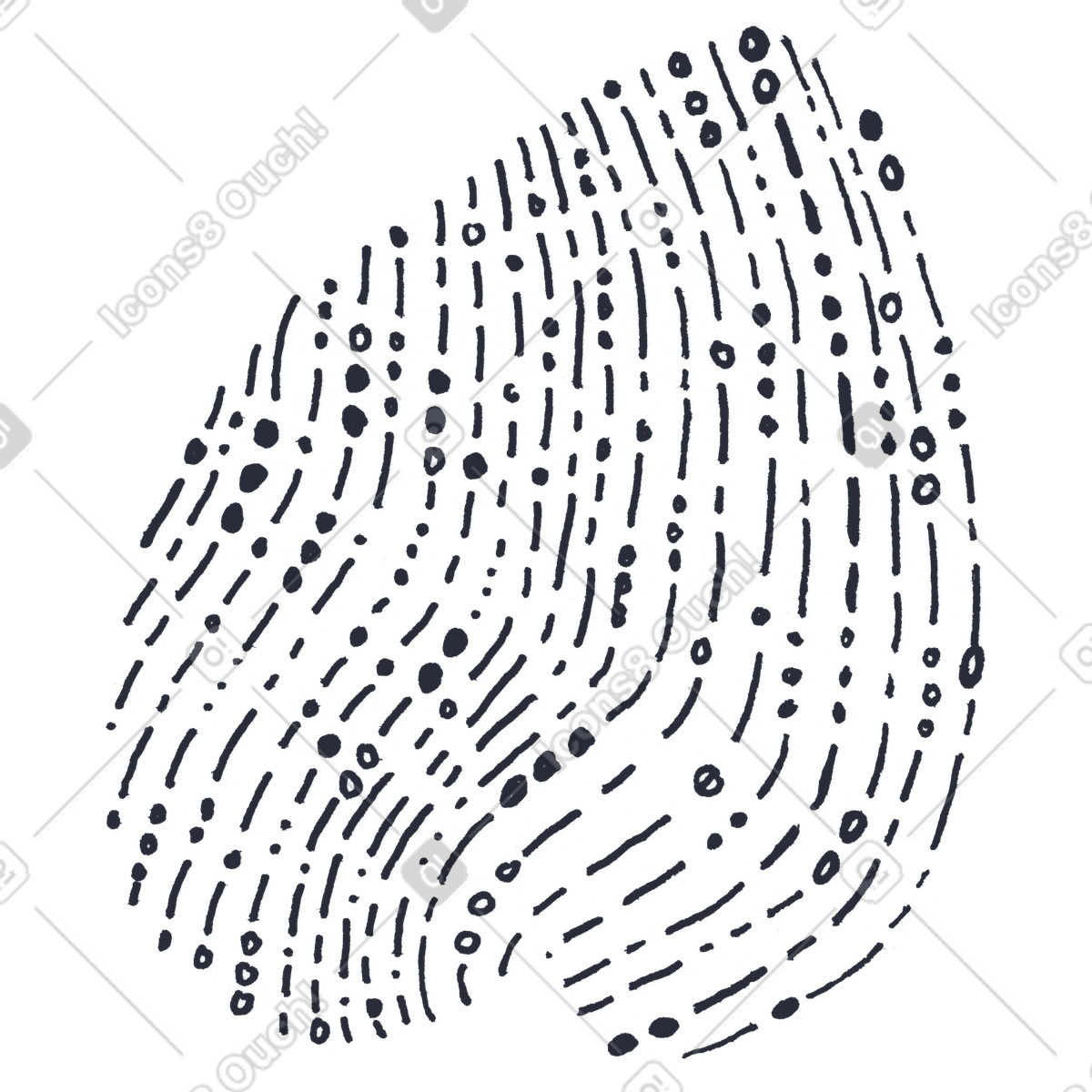 Ilustração de Local em no estilo Inky para baixar em PNG, SVG
