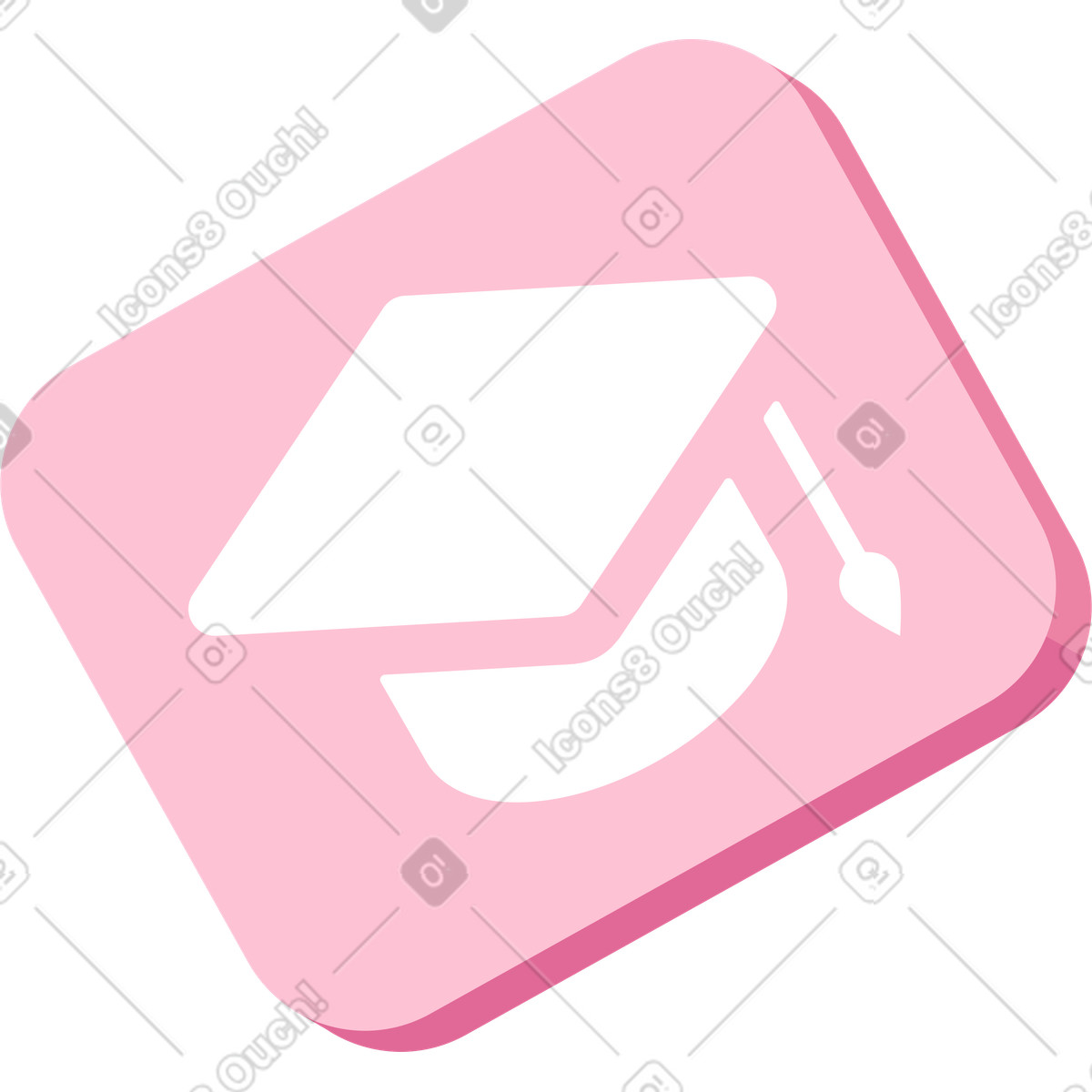 Segno del berretto dello studente illustrazione in stile Social scarica in PNG, SVG