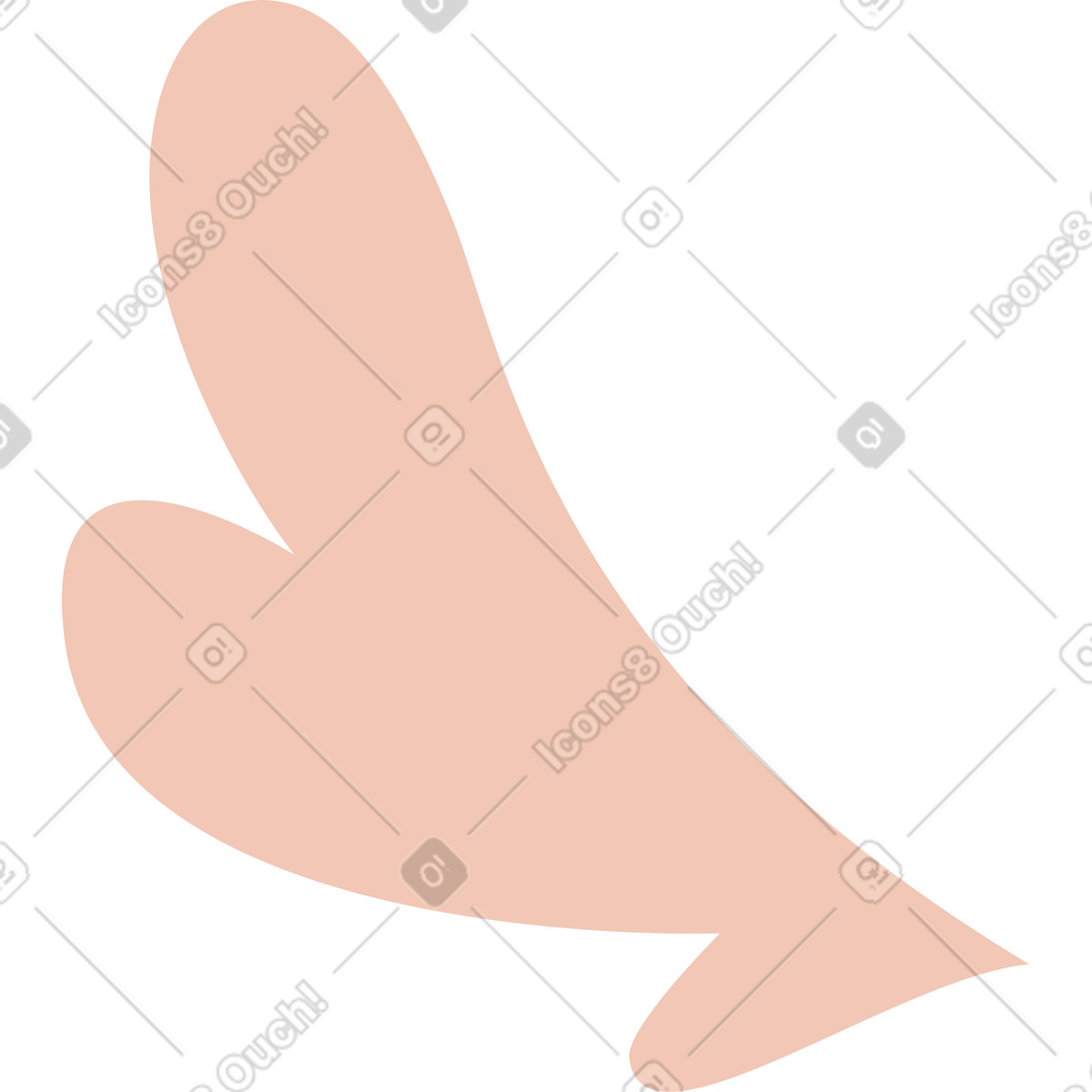 Orange splash illustration in style download in PNG, SVG