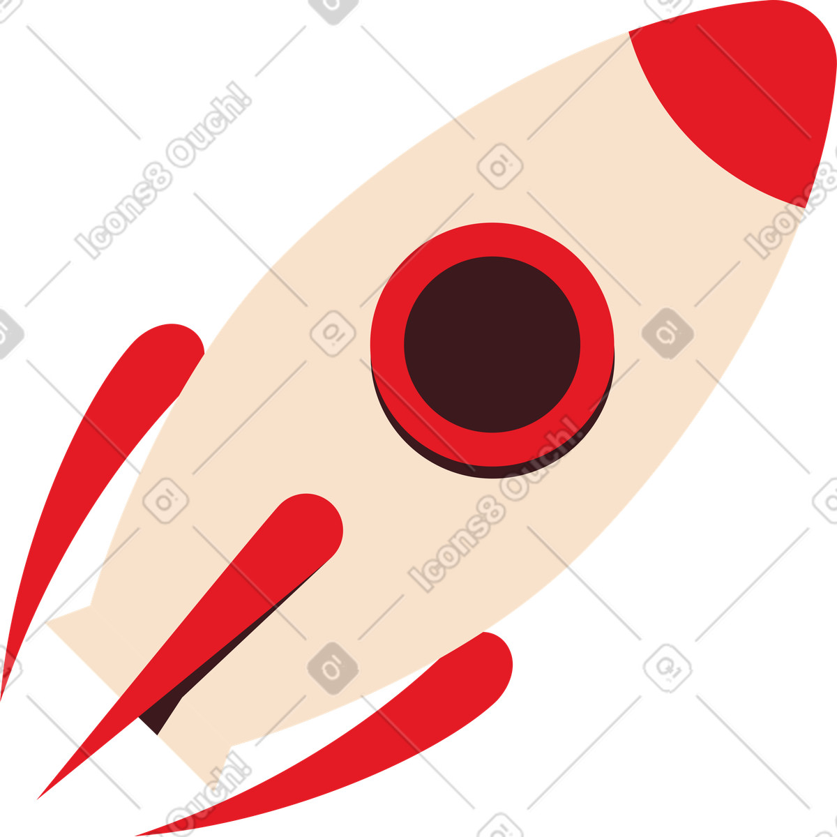 下载 Folks 风格的 火箭 插画，支持 PNG、SVG 格式