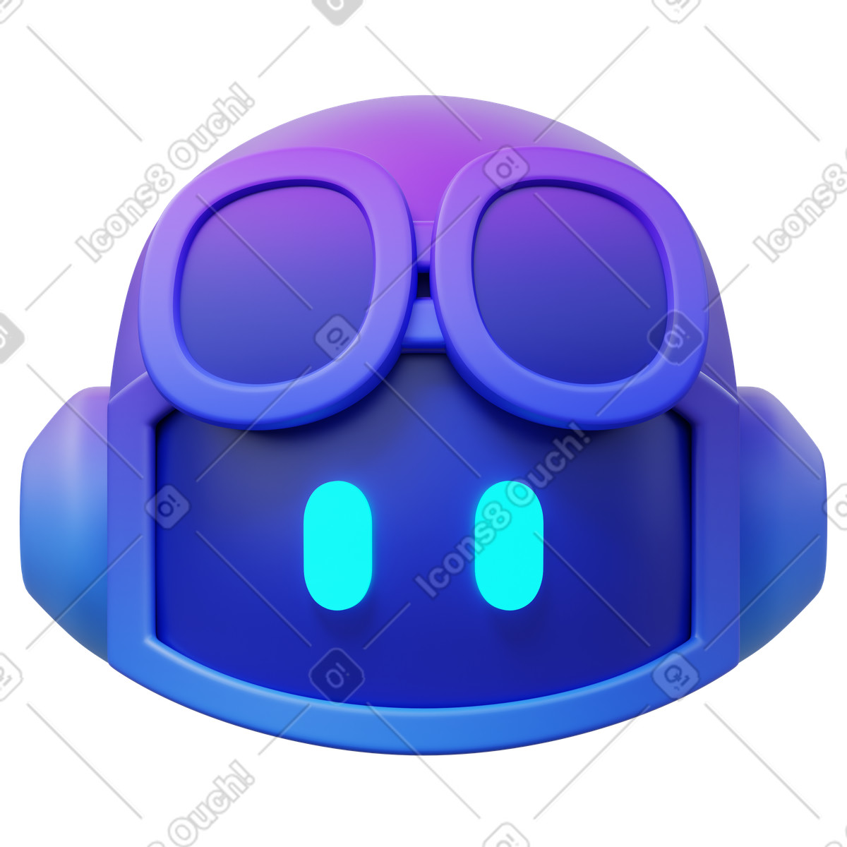 3D Fluency スタイルの Githubコパイロット のイラストをPNG、SVG形式でダウンロード