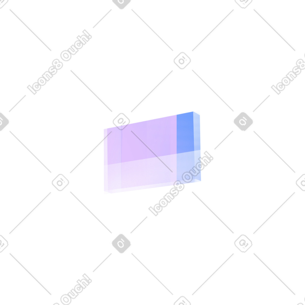 Ilustración Rectangle en estilo Dynamic a descargar en PNG y SVG