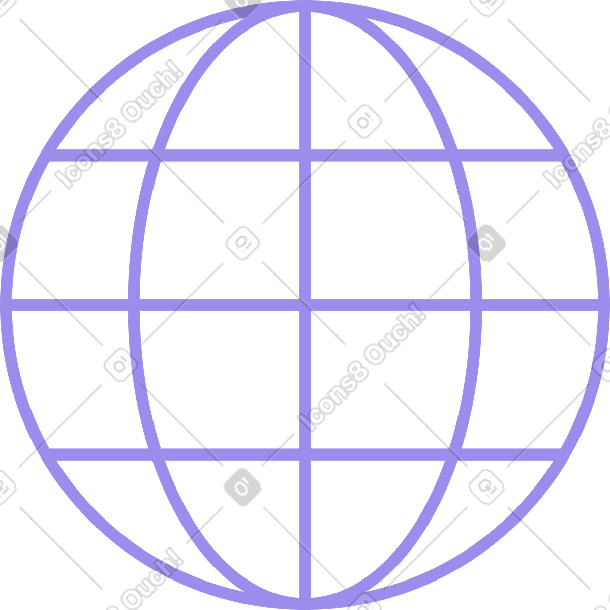 Ilustração de Linha planeta web em no estilo Bright para baixar em PNG, SVG