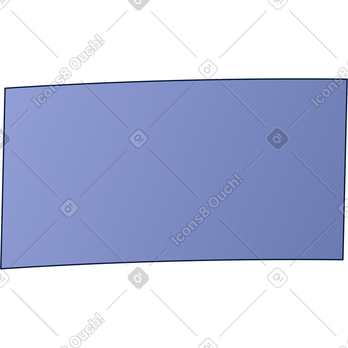 Rectangle illustration in Neat style download in PNG, SVG