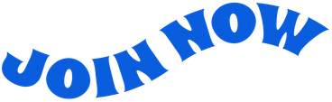 Join Now text with joyful loudspeaker lettering PNG, SVG
