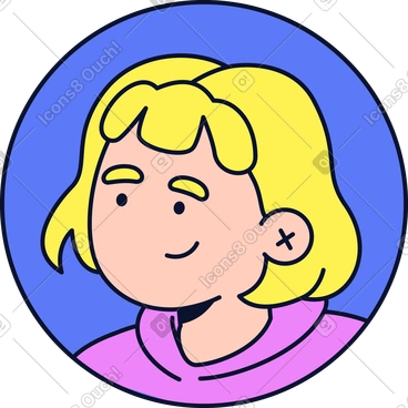 Avatar femme PNG, SVG