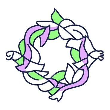 An intricate tattoo design features a composition of fish bones arranged in a circular pattern. The fish bones are stylized with sharp edges and flowing lines, creating a dynamic appearance. Each bone is interconnected with swirling motifs, enhancing the tribal theme. The overall structure of the tattoo includes negative spaces that allow the skin to show through, adding contrast to the design. The tattoo is displayed on a smooth surface, highlighting the detailed lines and patterns within the artwork.