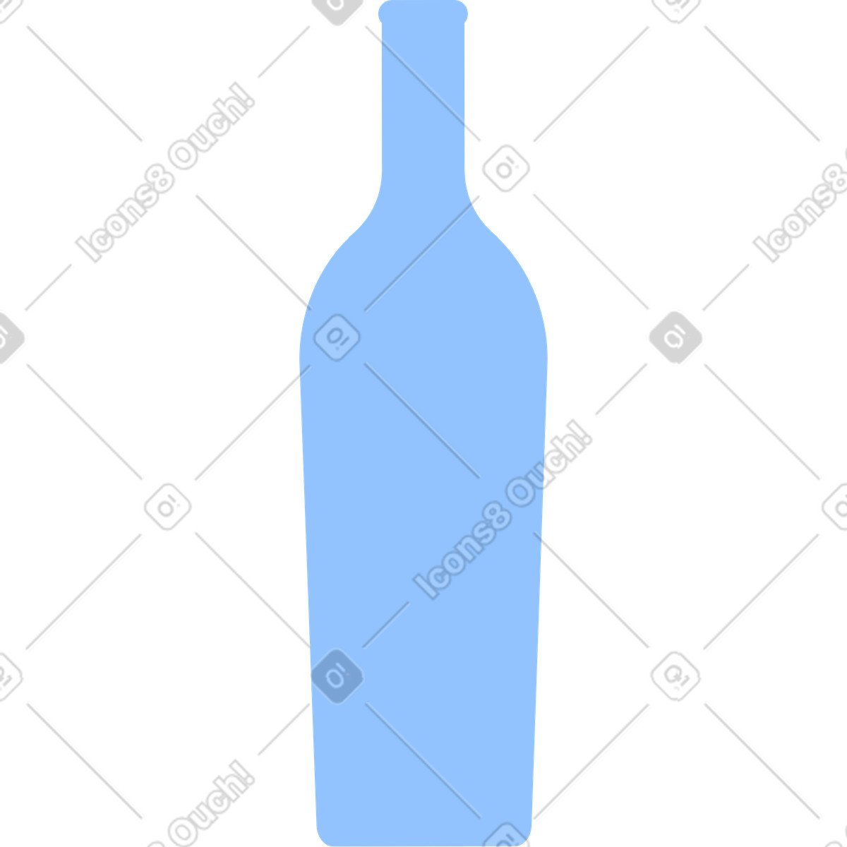 下载 Urban 风格的 瓶子 插画，支持 PNG、SVG 格式