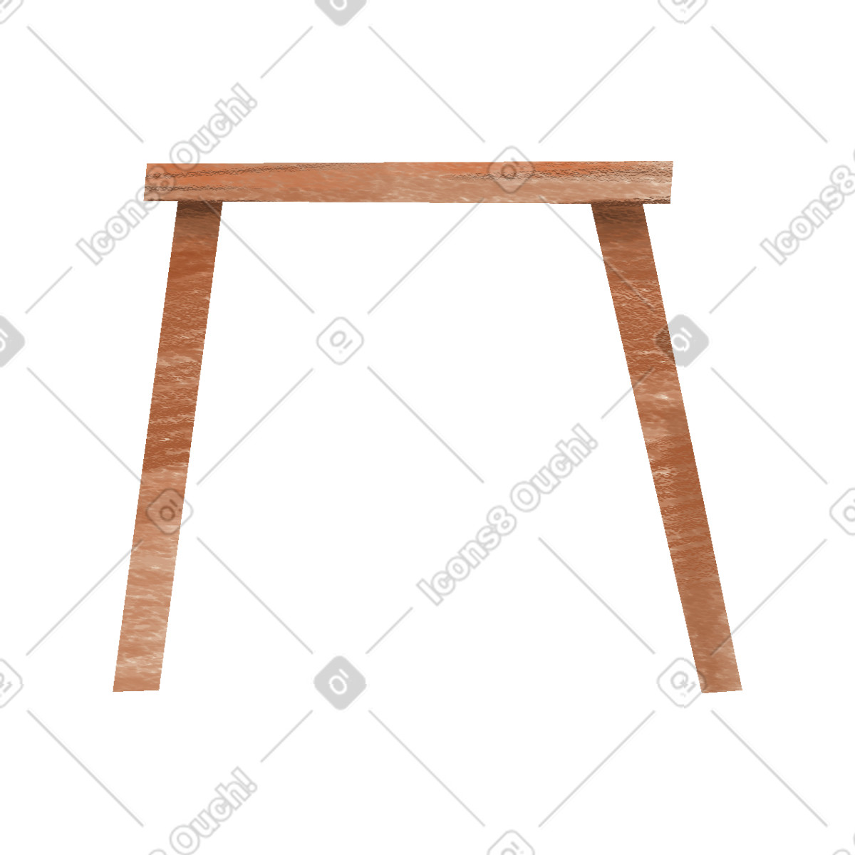 Schreibtisch-Illustration im Family-Stil als Download in PNG, SVG