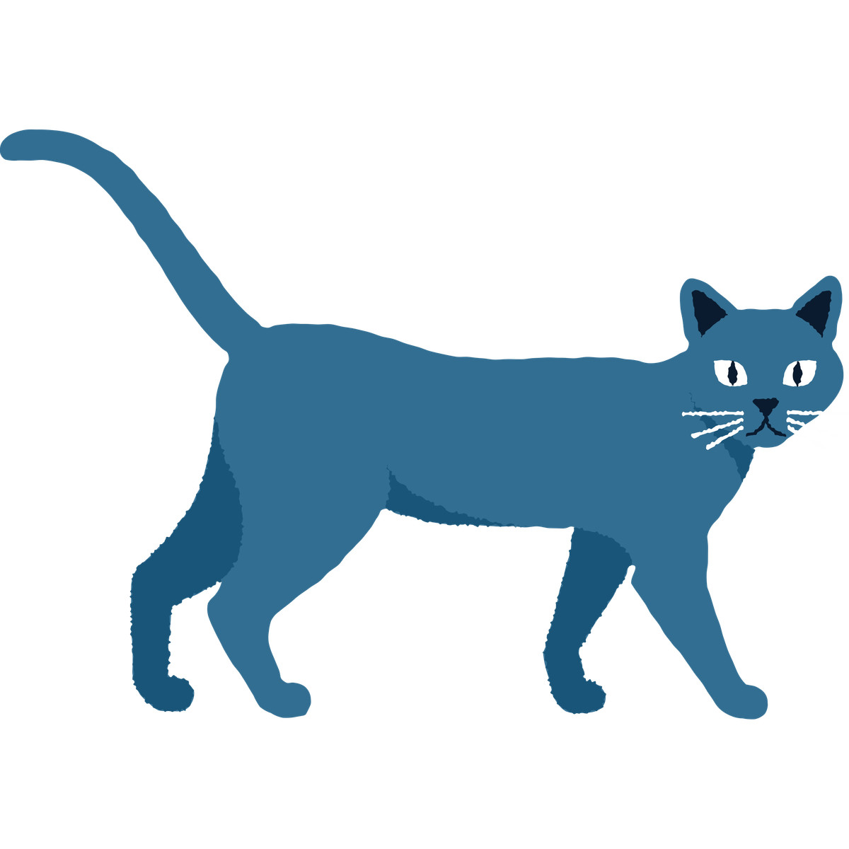 Ilustração de Cat em no estilo Cherry para baixar em PNG, SVG