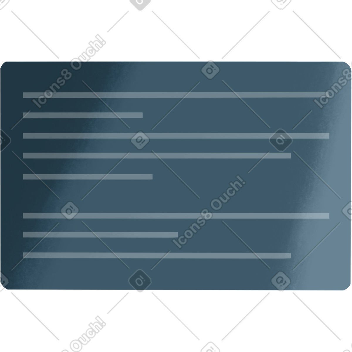 Demure スタイルの テキストパネル のイラストをPNG、SVG形式でダウンロード