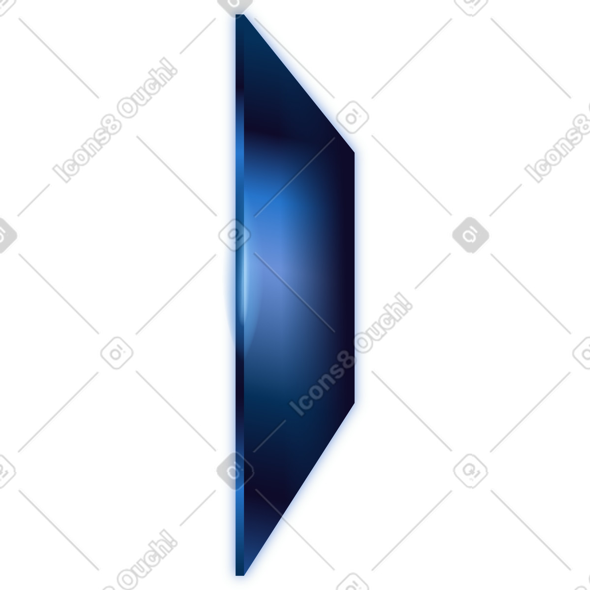 Panel illustrazione in stile Dimension scarica in PNG, SVG