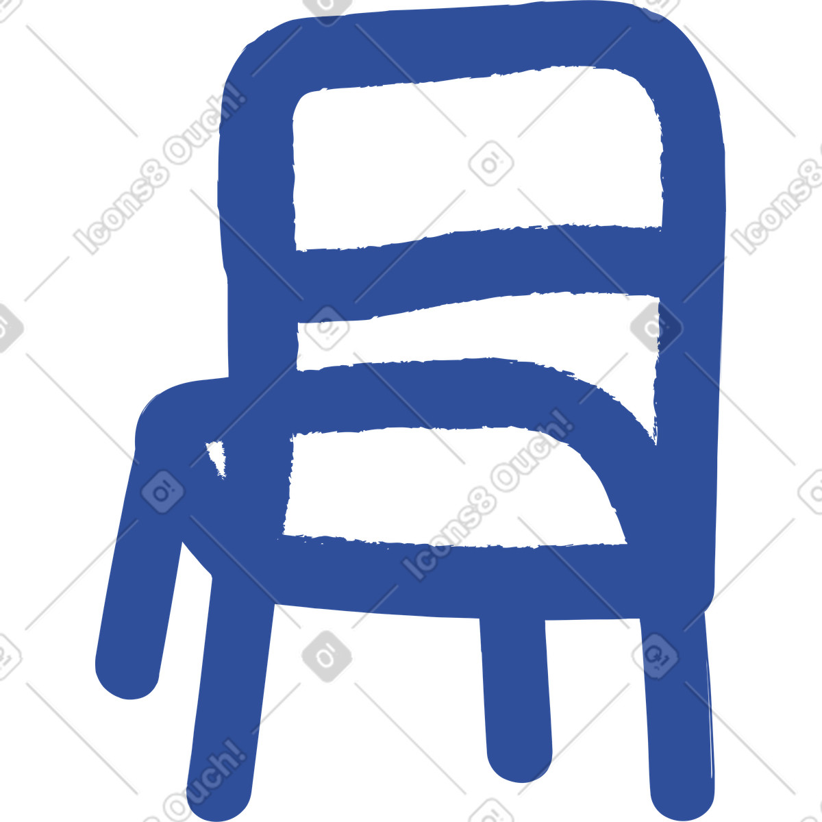 下载 Lime 风格的 椅子 插画，支持 PNG、SVG 格式