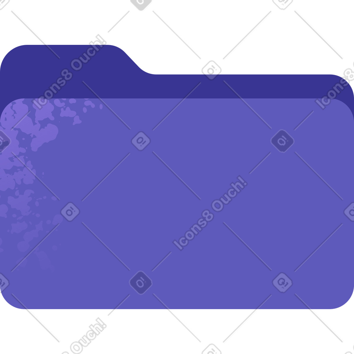 Bright スタイルの ファイルフォルダー のイラストをPNG、SVG形式でダウンロード