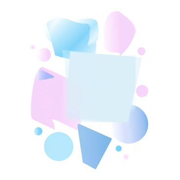 A poster design with several bold blocks of color arranged in an abstract composition. Each block is a different hue, creating a vibrant contrast with one another. Simple geometric shapes such as circles, squares, and triangles are scattered throughout the poster, adding depth and visual interest. The shapes vary in size and are positioned in a way that draws the eye across the design. The overall effect is striking and modern, showcasing the interplay of color and form.