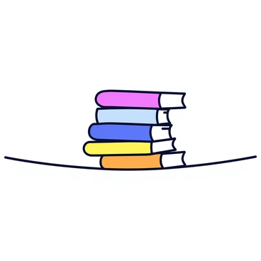 A stack of books with various colorful covers, standing upright and perfectly balanced on a thin tightrope. The books are of different sizes and thicknesses, creating a dynamic arrangement. The tightrope stretches horizontally across the image, with small details of the rope texture visible. Below the tightrope, there is an empty space, emphasizing the precarious nature of the balancing act.