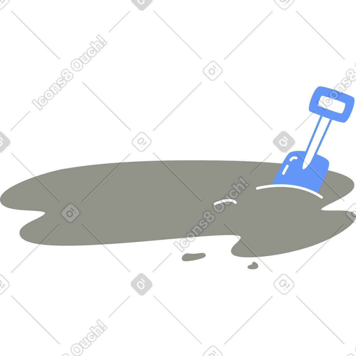 Illustration Le sable dans style Plain à télécharger aux formats PNG, SVG