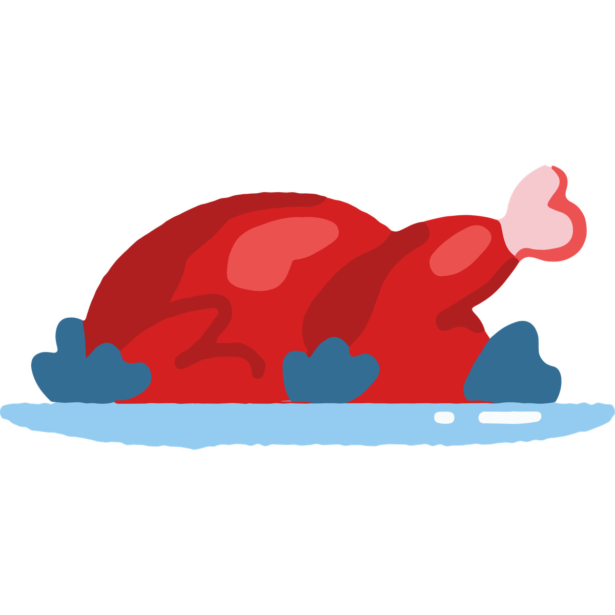 Ilustración Chicken en estilo Cherry a descargar en PNG y SVG