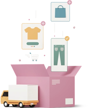 Ilustraciones e Imágenes de Entrega en PNG y SVG