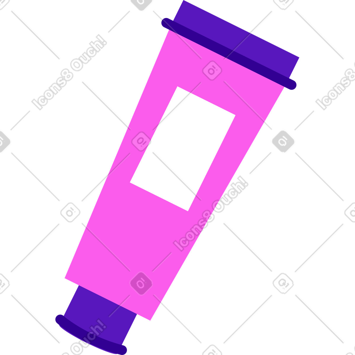 Shampoo bottle illustration in Active style download in PNG, SVG
