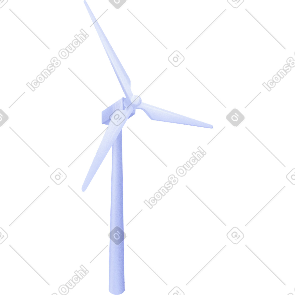 Ilustração de Gerador energia eólica em no estilo Smart para baixar em PNG, SVG