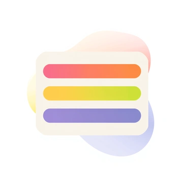 An equal sign painted in vibrant rainbow colors. The sign is positioned in the center of the image, with each stripe of color distinctly visible: red, orange, yellow, green, blue, and purple arranged horizontally. The background is a soft gradient that complements the colors of the equal sign, enhancing its visibility and impact. The edges of the equal sign are slightly rounded, giving it a friendly and approachable appearance.