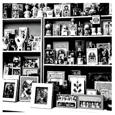 A nostalgic toy store is filled with various vintage toys, dolls, and games. The shelves are lined with carefully arranged colorful boxes displaying an assortment of classic items. There are plush dolls with intricate details and wooden toys showcasing craftsmanship from a bygone era. The store has an inviting ambiance, with toys of all shapes and sizes peeking out from the boxes, drawing the eye. A large wooden train set is prominently displayed, alongside board games with beautifully illustrated covers. The overall atmosphere is one of warmth and memory, with each toy telling a story of the past.