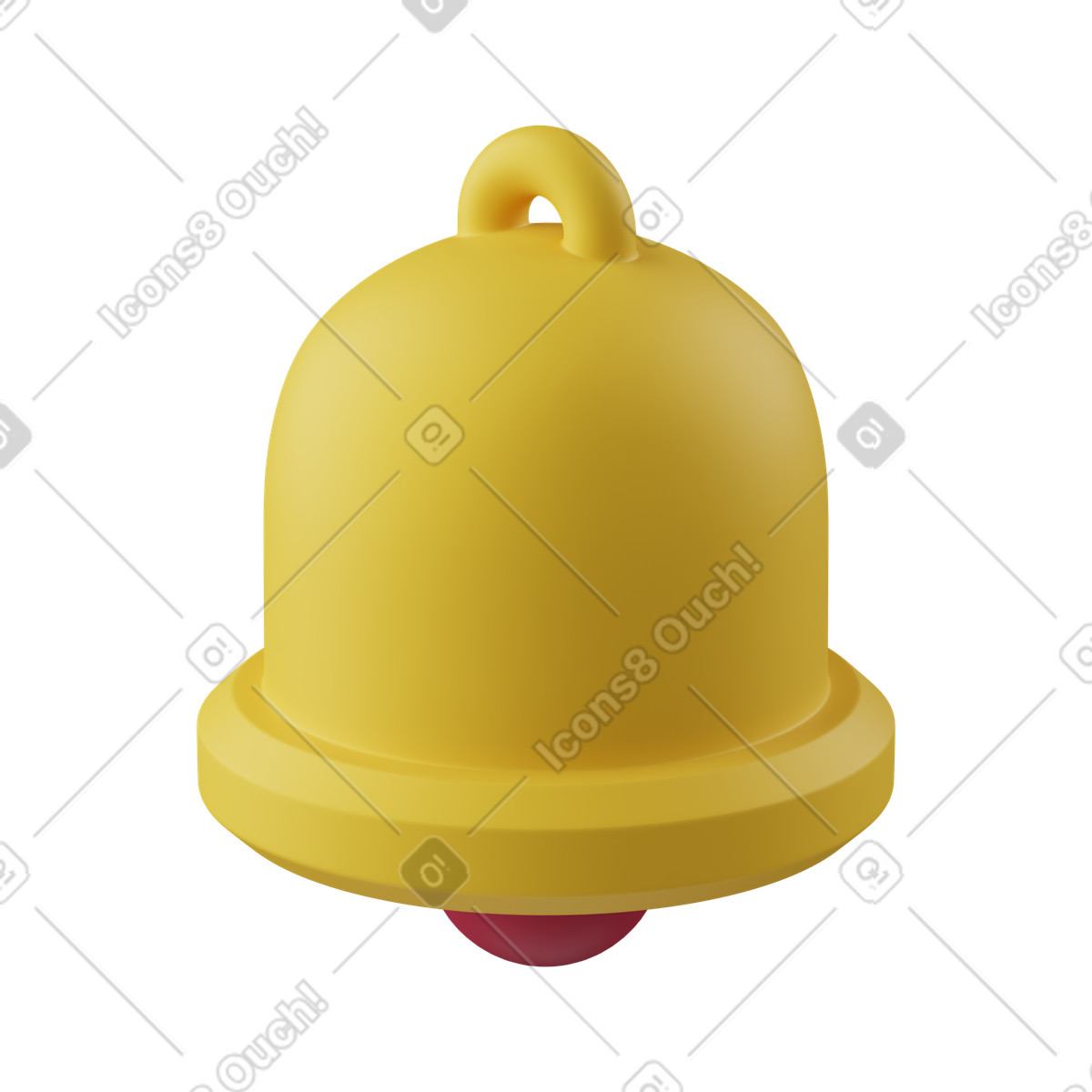 Bell illustration in PNG, SVG
