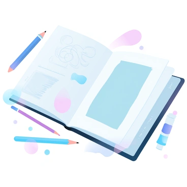 A sequence of illustrations showing the creative process evolution from sketch to final piece