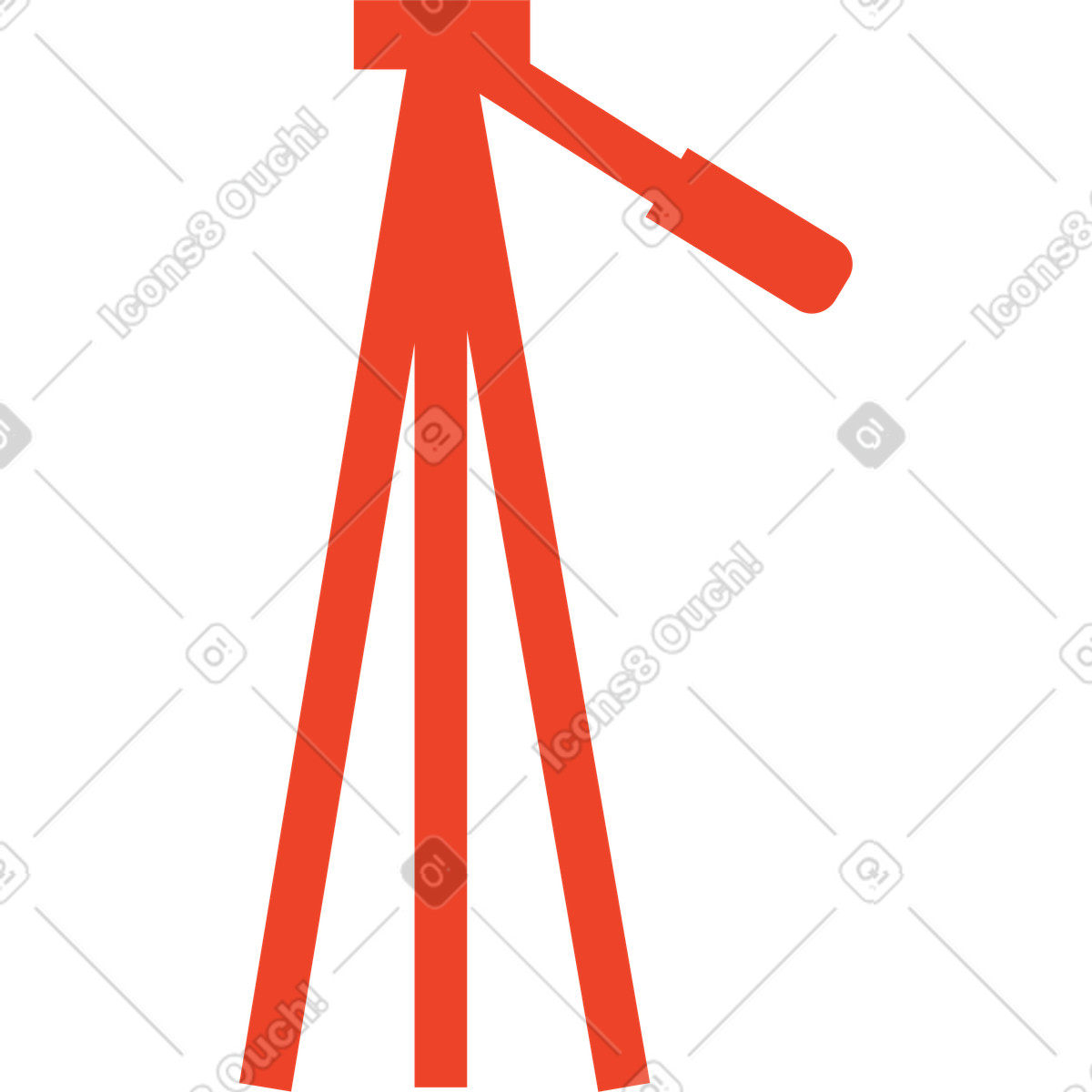 Treppiedi illustrazione in stile Polar scarica in PNG, SVG