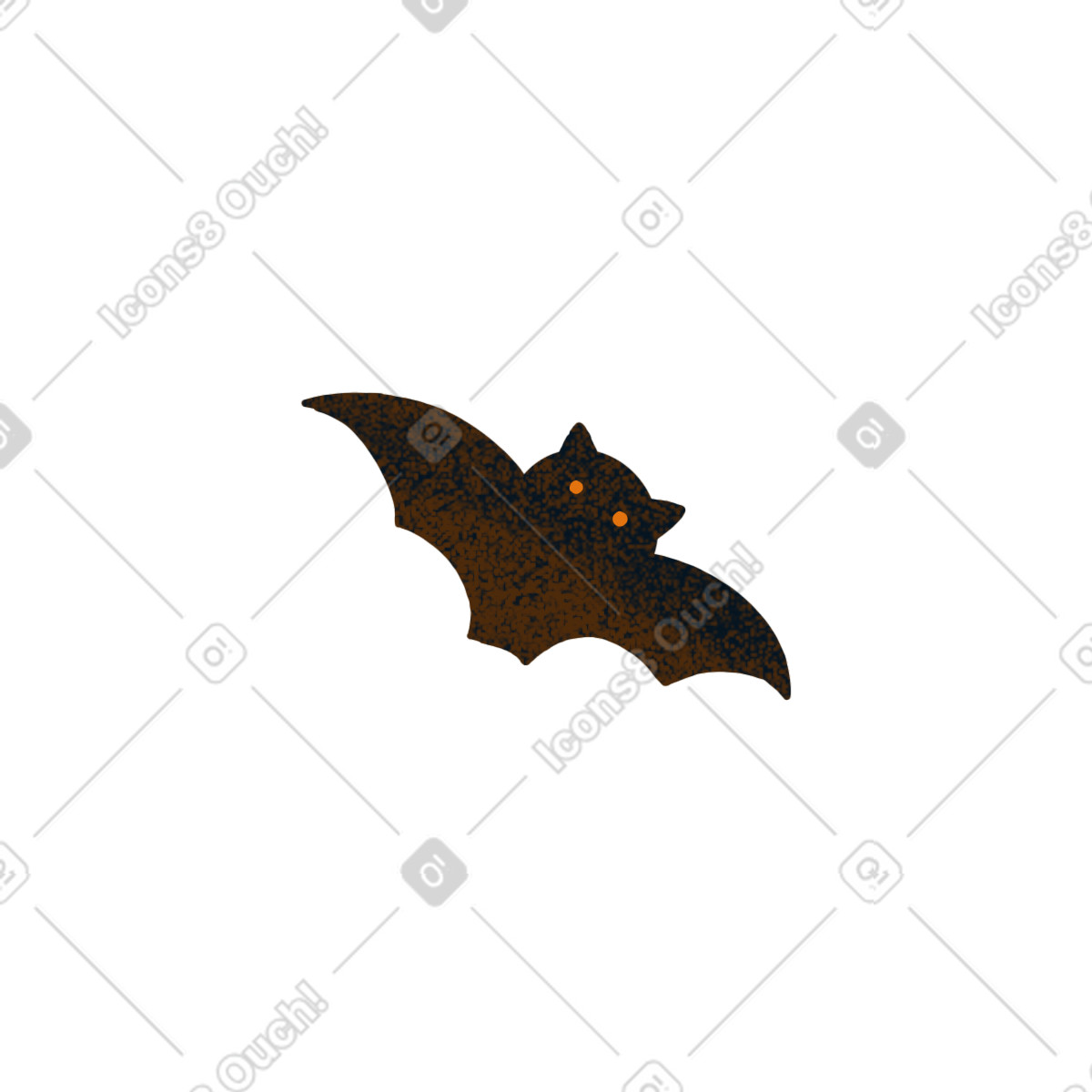 Иллюстрация Black bat в стиле Gleam — скачать в форматах PNG, SVG