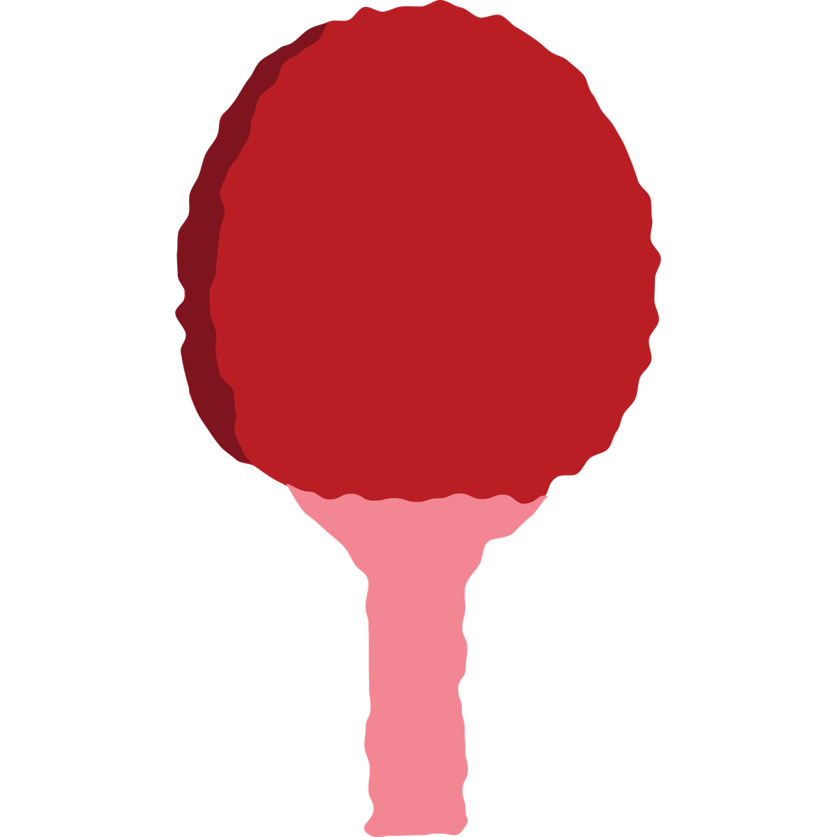 Tennis racquet illustration in Cherry style download in PNG, SVG