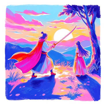 I became genius swordsman pretty girl