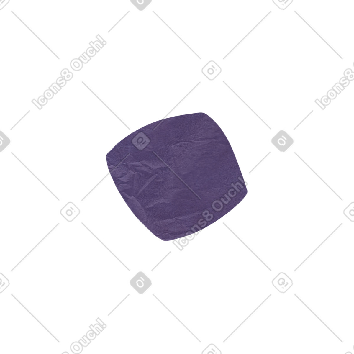 Pillow illustration in Papery style download in PNG, SVG