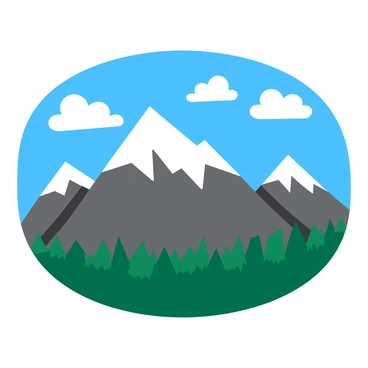 Snow-capped mountain peaks under a clear blue sky