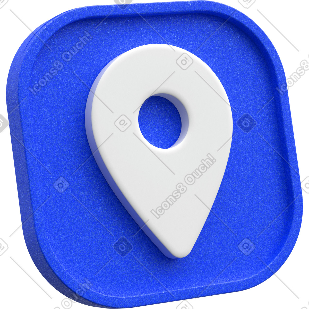 Location services, Geolocation marker illustration in 3D Enterprise style download in PNG, SVG