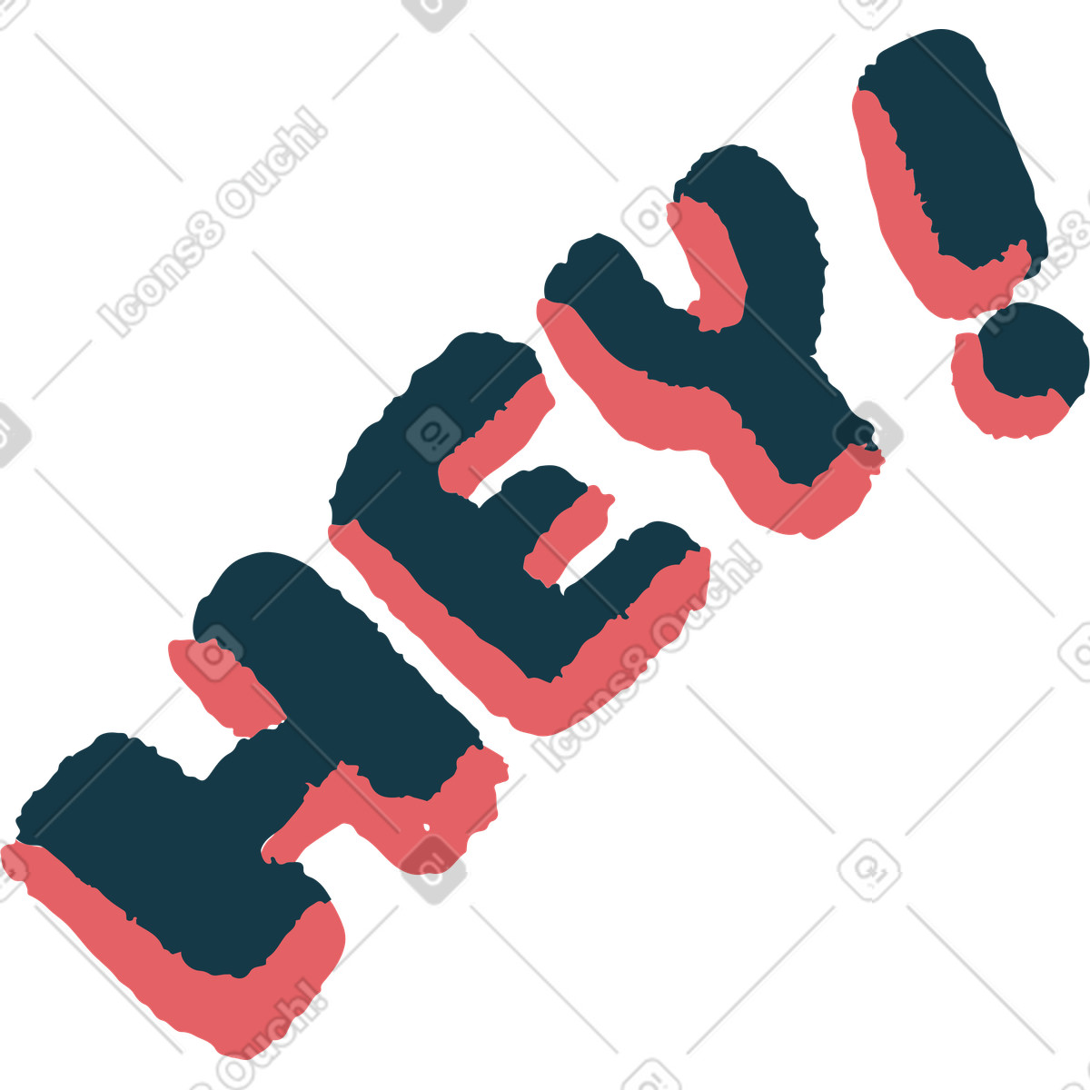 Illustration Hey dans le style Flamenco à télécharger aux formats PNG, SVG